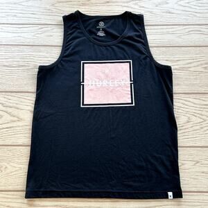 Hurley Boho Tank Top Men's Size L Black